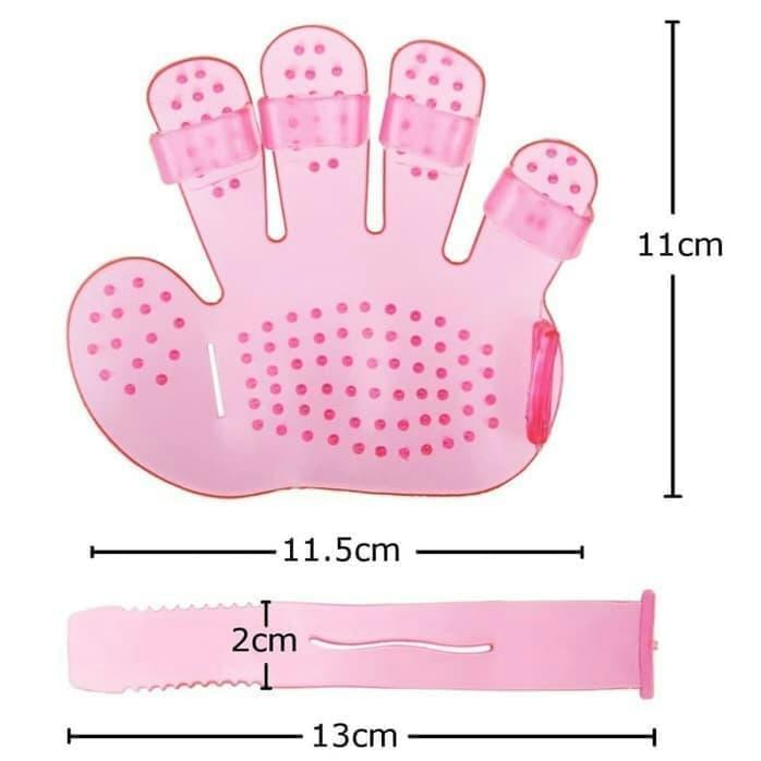 0172 Rubber Pet Cleaning Massaging Grooming Glove Brush - SkyShopy 0172 Rubber Pet Cleaning Massaging Grooming Glove Brush - SkyShopy
